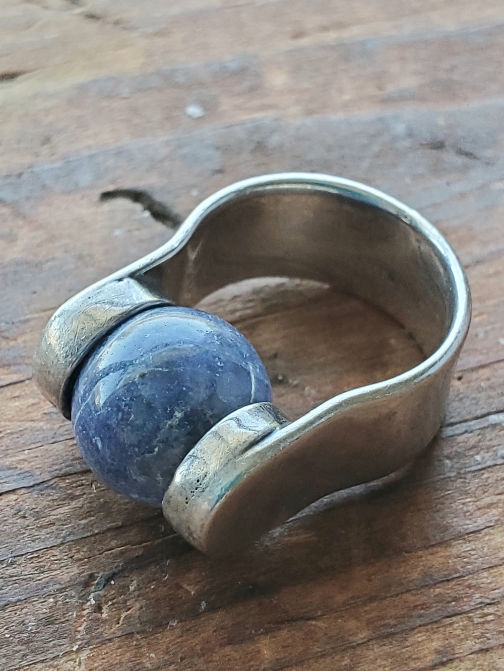 Sterling Silver Interchangeable Ring with Spheres - Multi Color - Picture 9 of 10